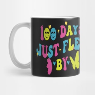 100 Days Just Flew By Butterfly Mug